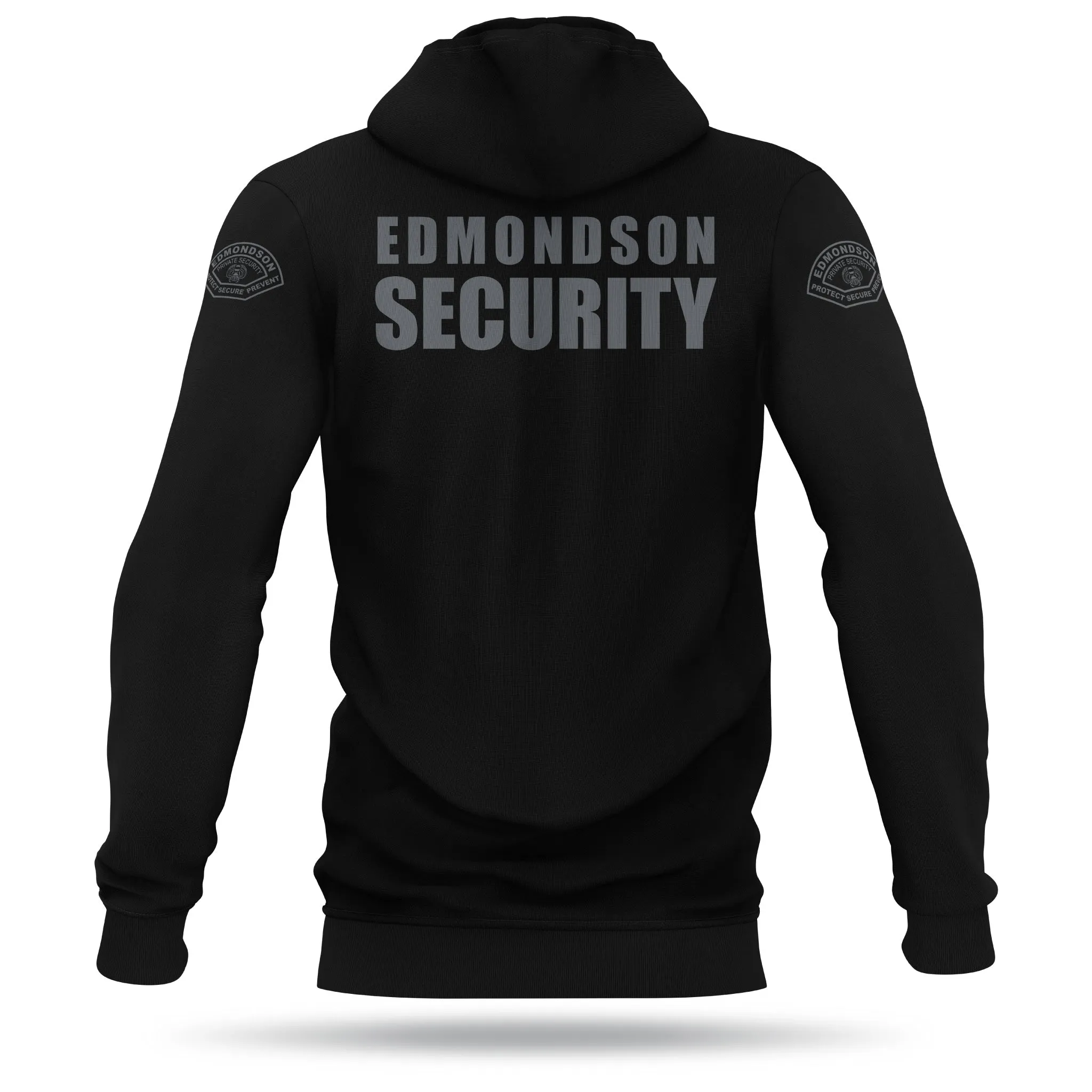 [EDMONDSON SECURITY SOLUTIONS] Performance Hoodie [BLK/GRY]