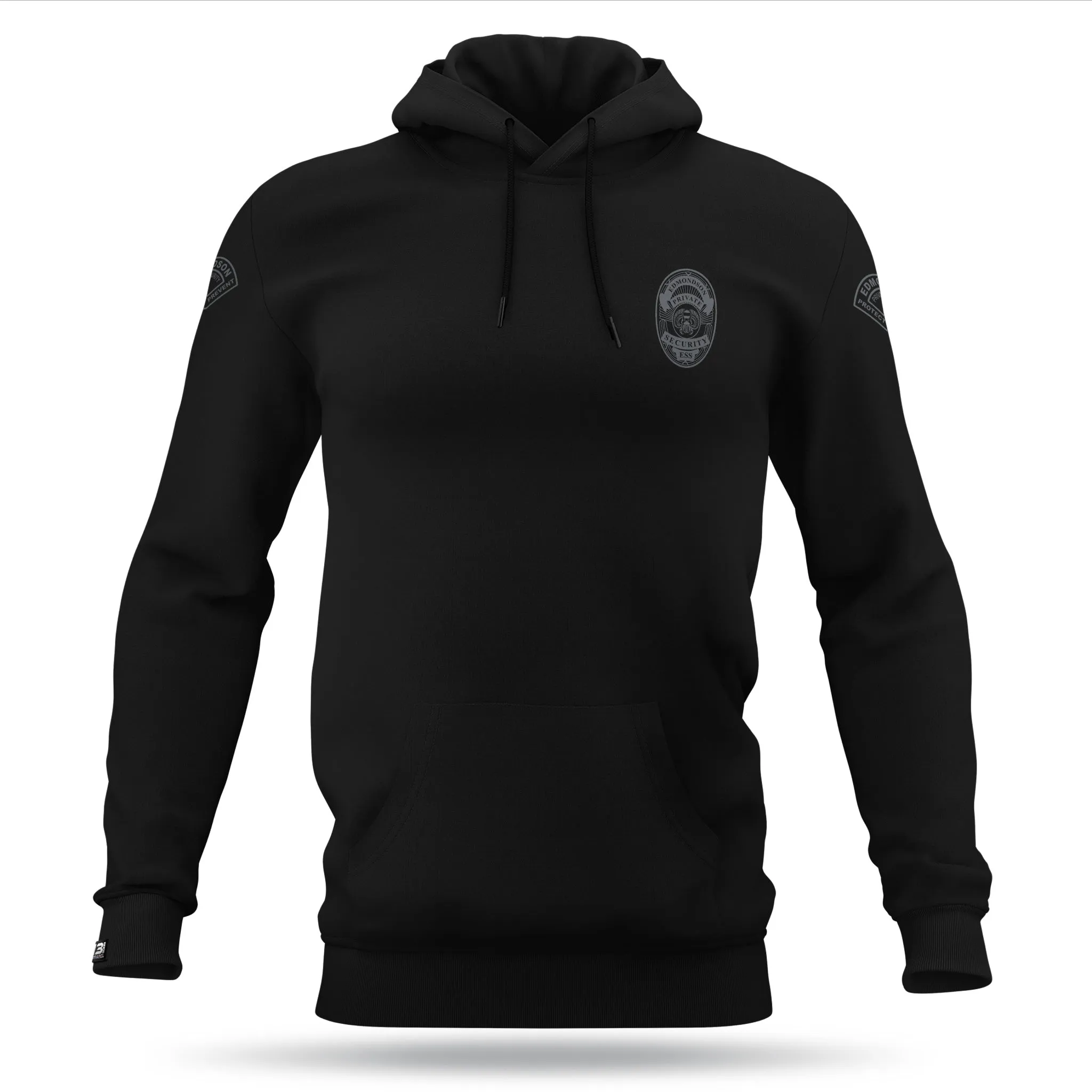 [EDMONDSON SECURITY SOLUTIONS] Performance Hoodie [BLK/GRY]