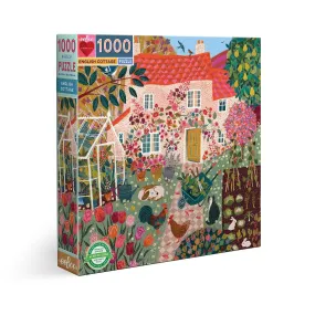 Eeboo Puzzle English Green Market 1000pc