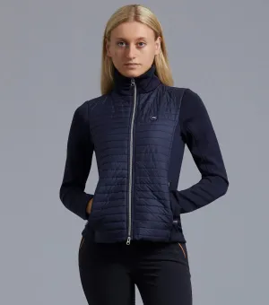 Elena Ladies Hybrid Technical Riding Jacket Navy