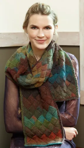 Entrelac Scarf (Knit)