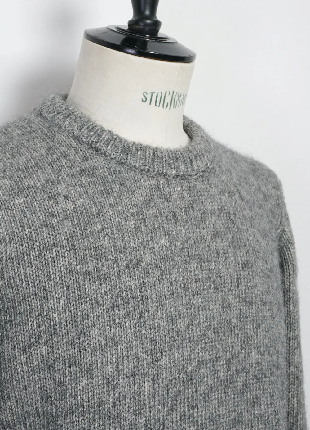 ESKE | Crew Neck Sweater | Silver