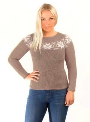 Eykt Wool Pullover Oatmeal