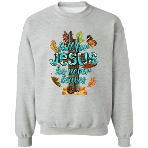 Fall for Jesus Unisex Crewneck Pullover Sweatshirt