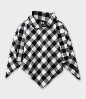 Flannel Poncho - Upcountry Check