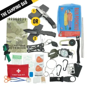 For The "Camping" Dad - includes a FREE Stainless Steel Knife!