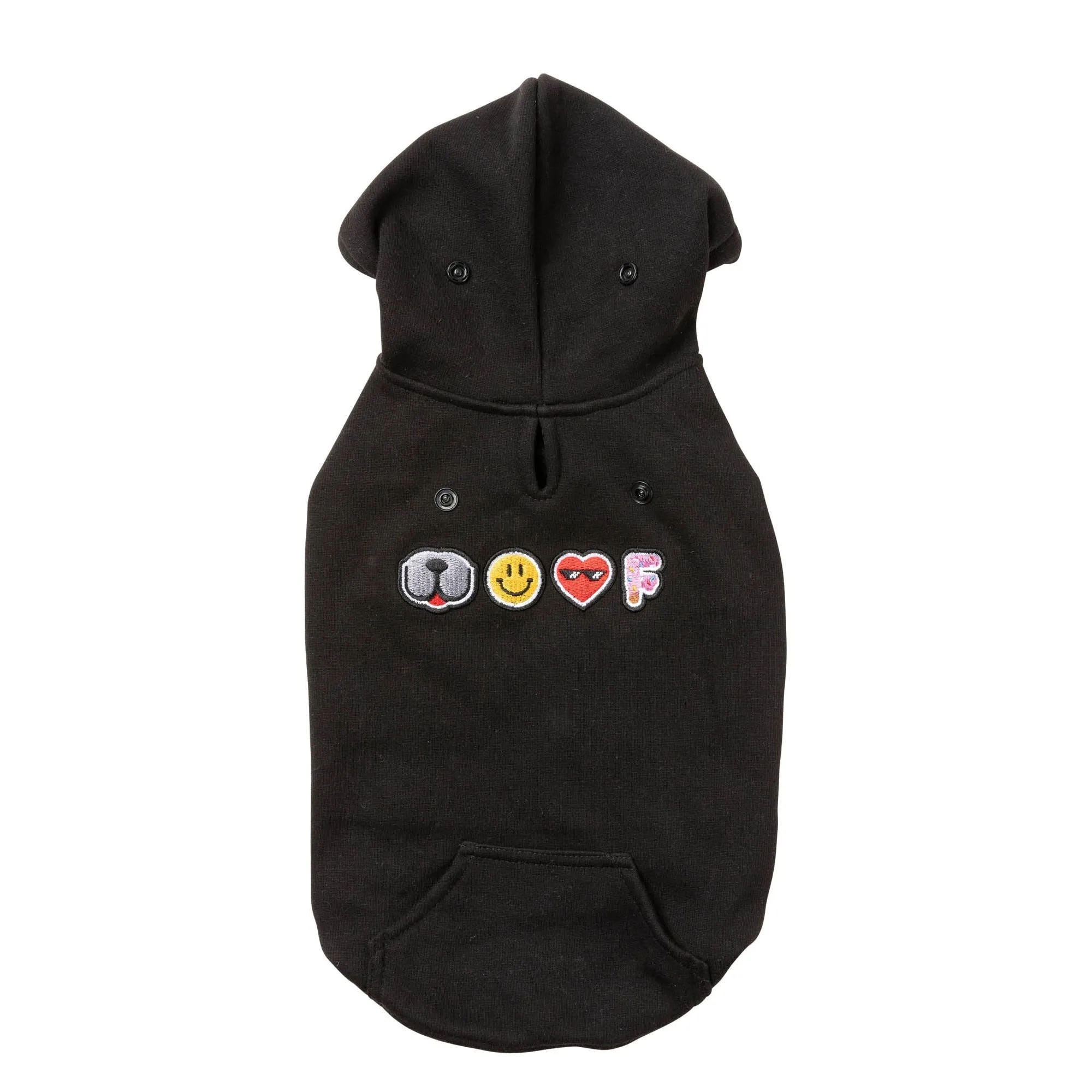 FuzzYard Dog Apparel Wooftagram Hoodie Black Size 1 XXSmall***