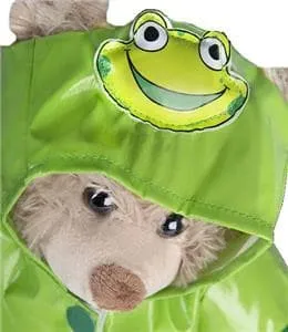 Green Frog Rain Coat Gift Set