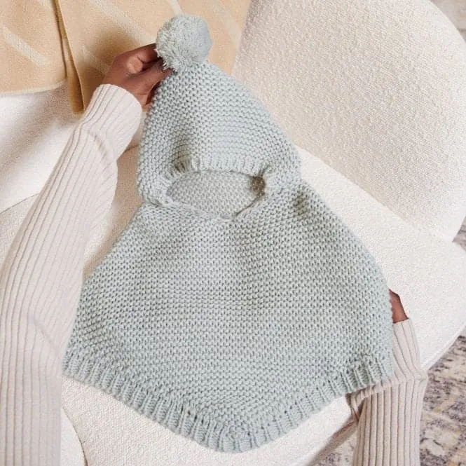 Grey Baby Poncho BA0128