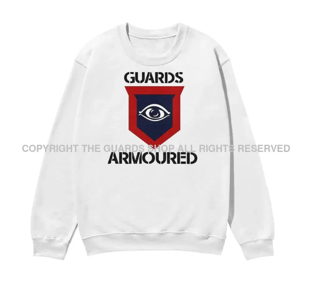 Guards Armoured Front Printed Sweater