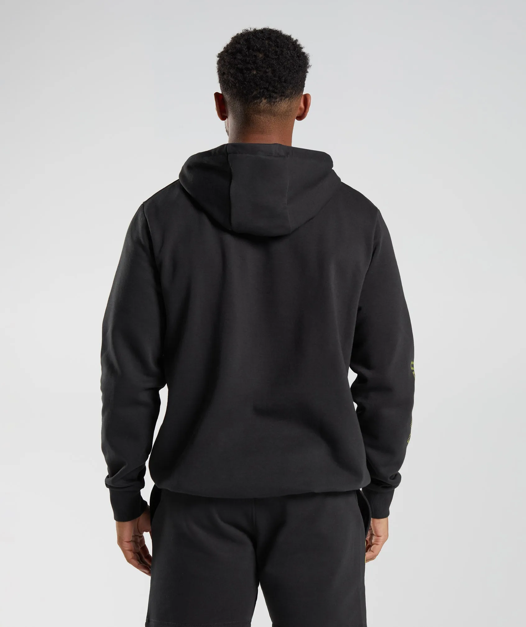 Gymshark Recovery Graphic Hoodie - Black