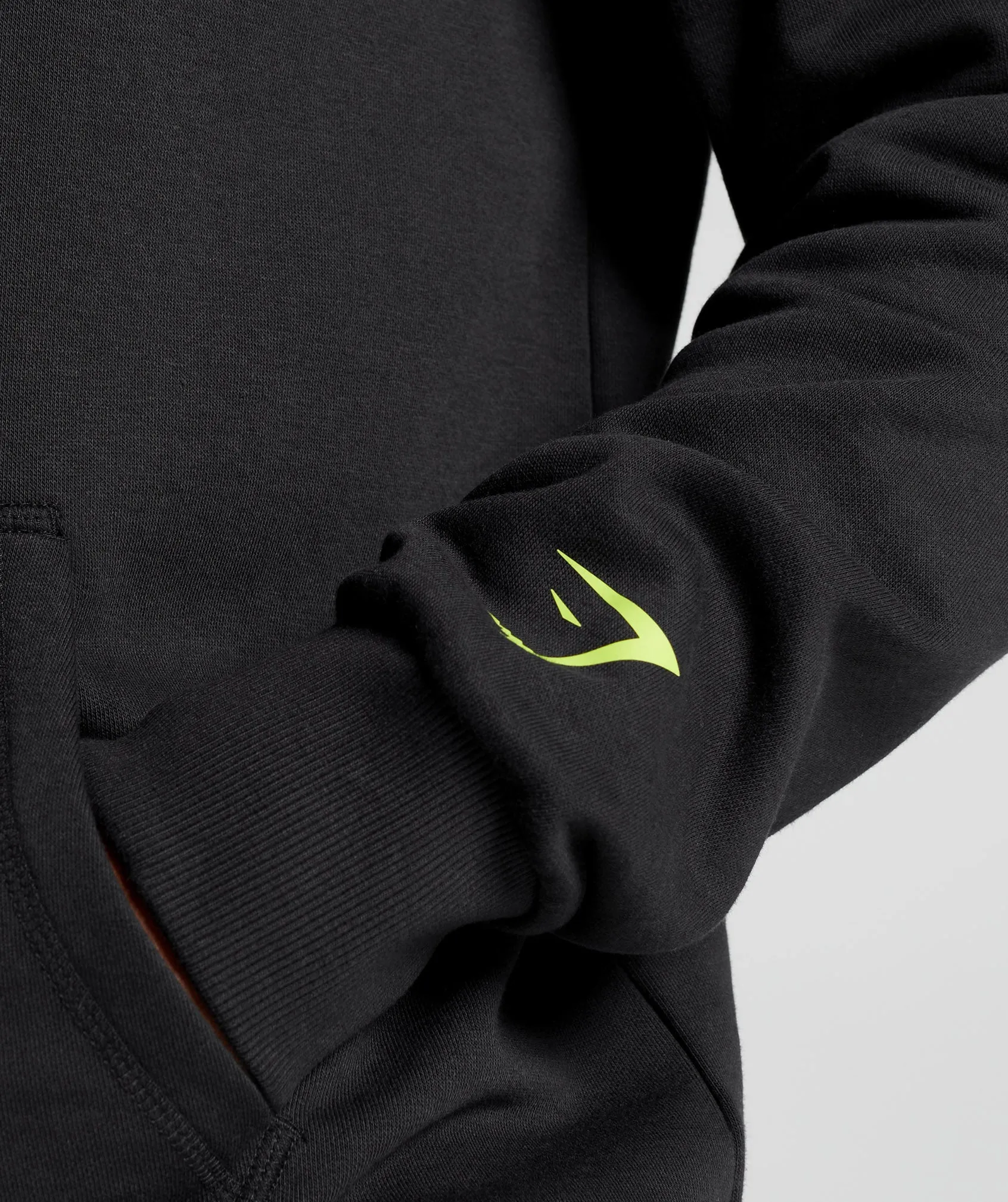 Gymshark Recovery Graphic Hoodie - Black