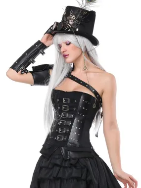 Halloween Gothic Steampunk Overbust Corset