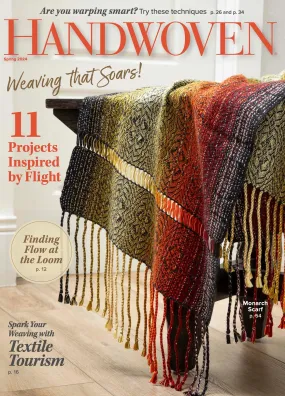 Handwoven Magazine Spring 2024, Volume XLV Number 2