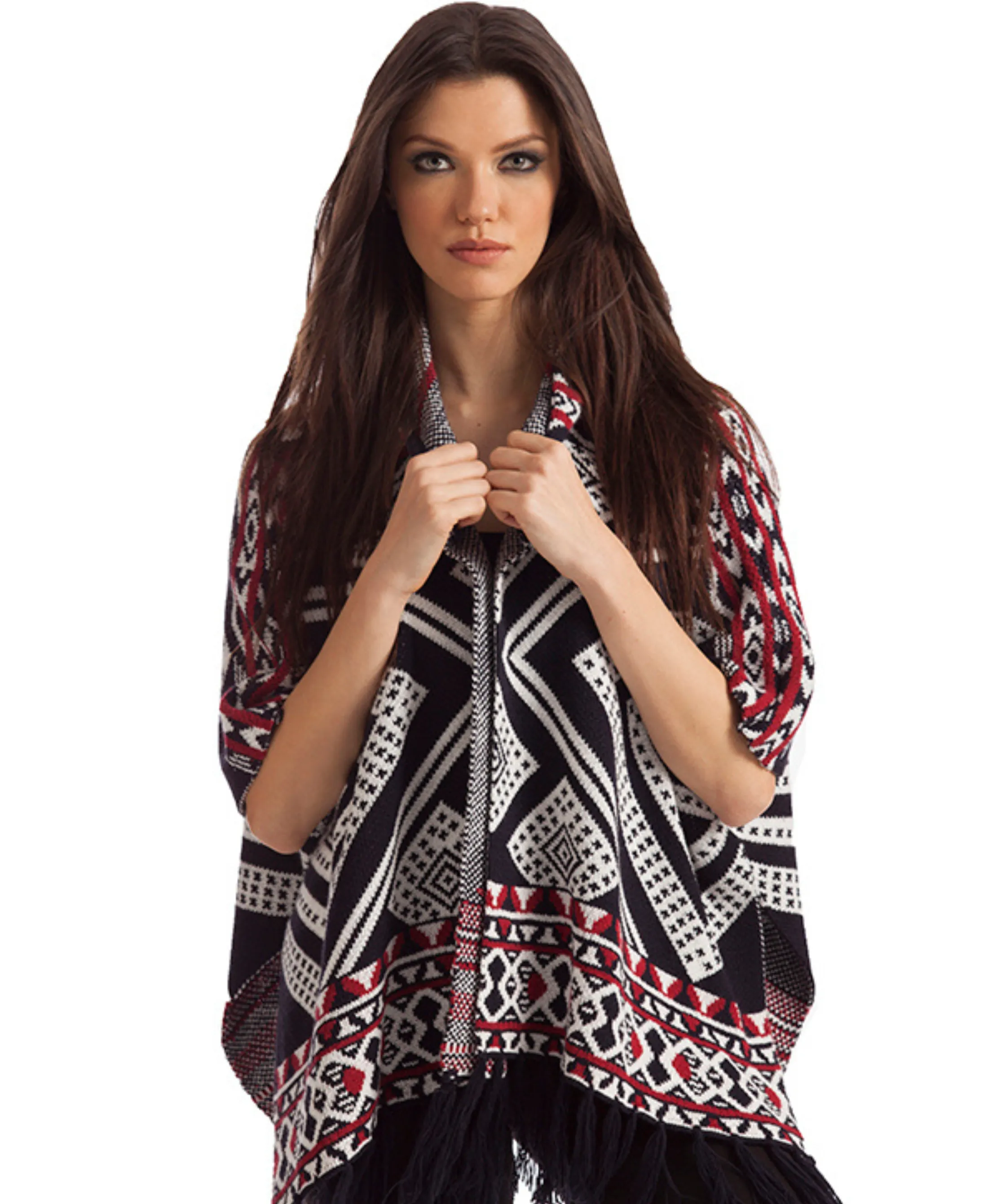 Hannah Tassel Poncho