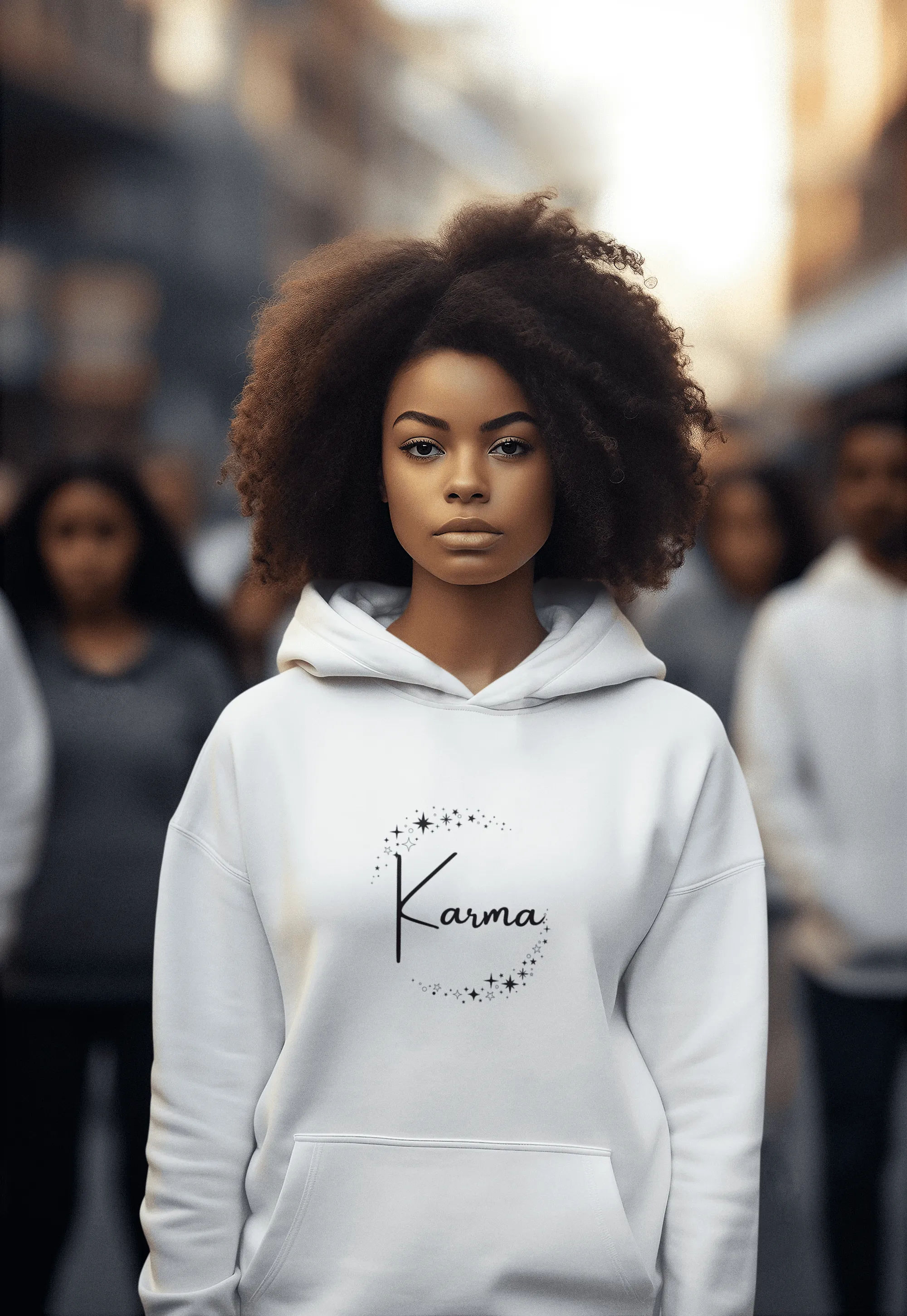 HigherBlanks Premium Hoodie | Karma