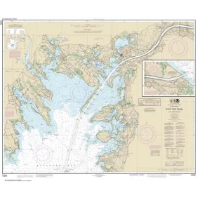 Historical NOAA Chart 13236: Cape Cod Canal and Approaches