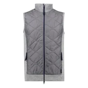 Holebrook Conny Windproof Mens Gilet - Light Grey Melange