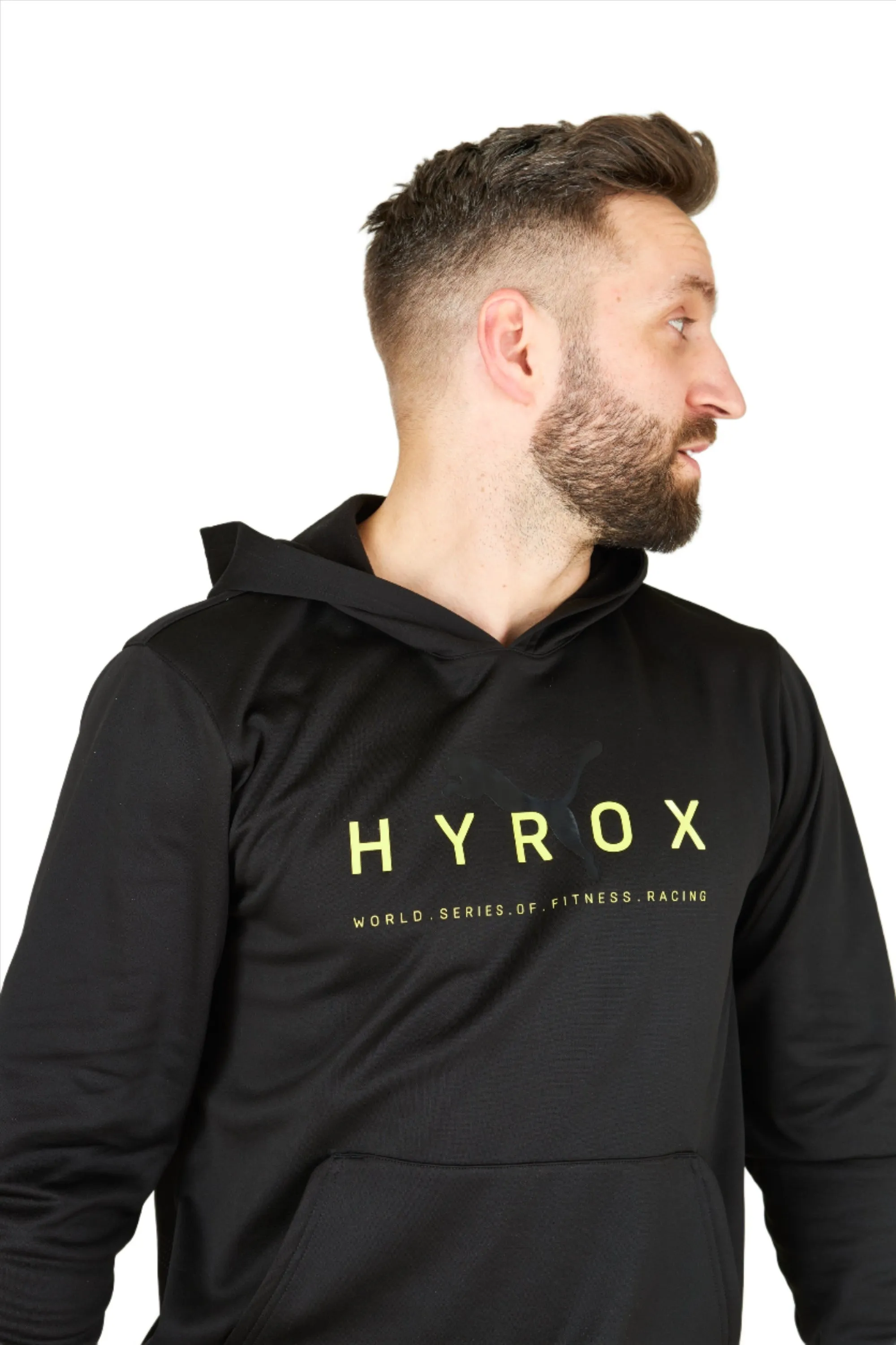 HYROX|PUMA PWRFLEECE Hoodie - Black