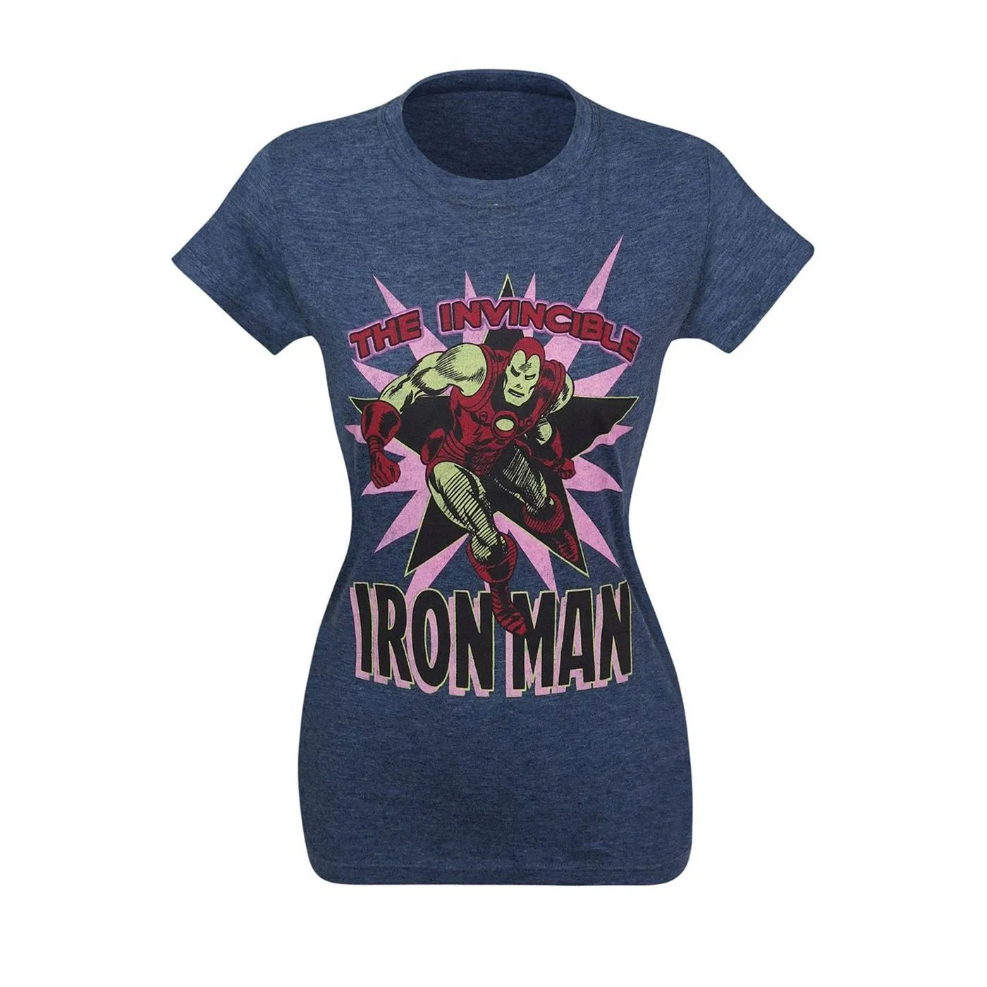 Iron Man Invincible Burst Women's T-Shirt