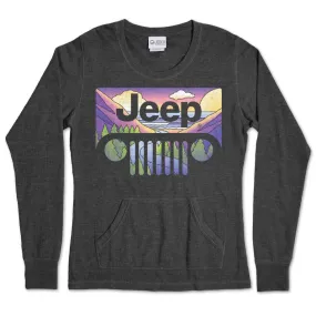 Jeep - Mountain Grille Women's Thermal Shirt