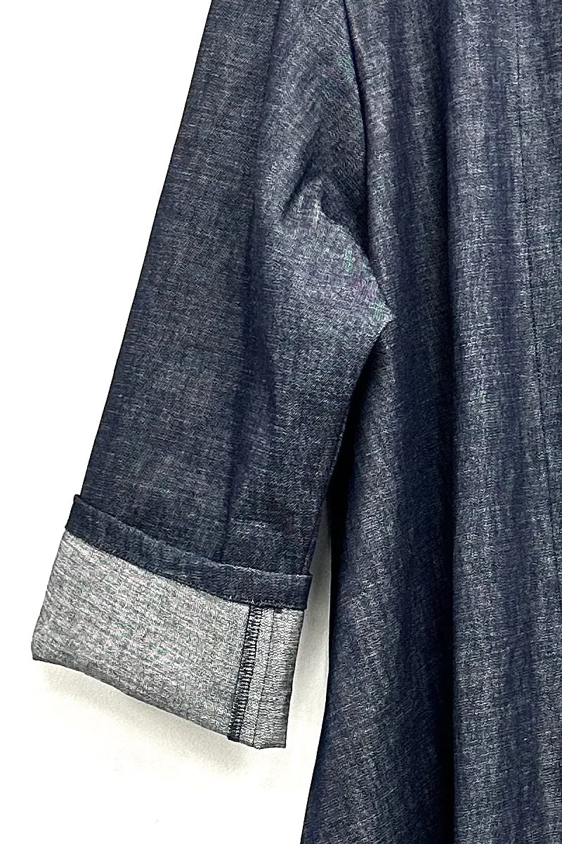 Juney Denim Duster Coat