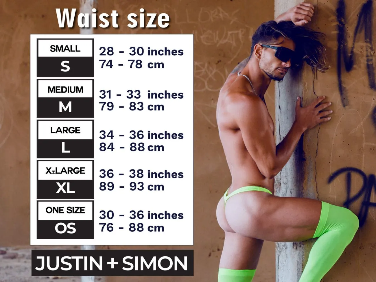 JUSTIN SIMON XSJ22 Cheek Briefs Color Metal Green