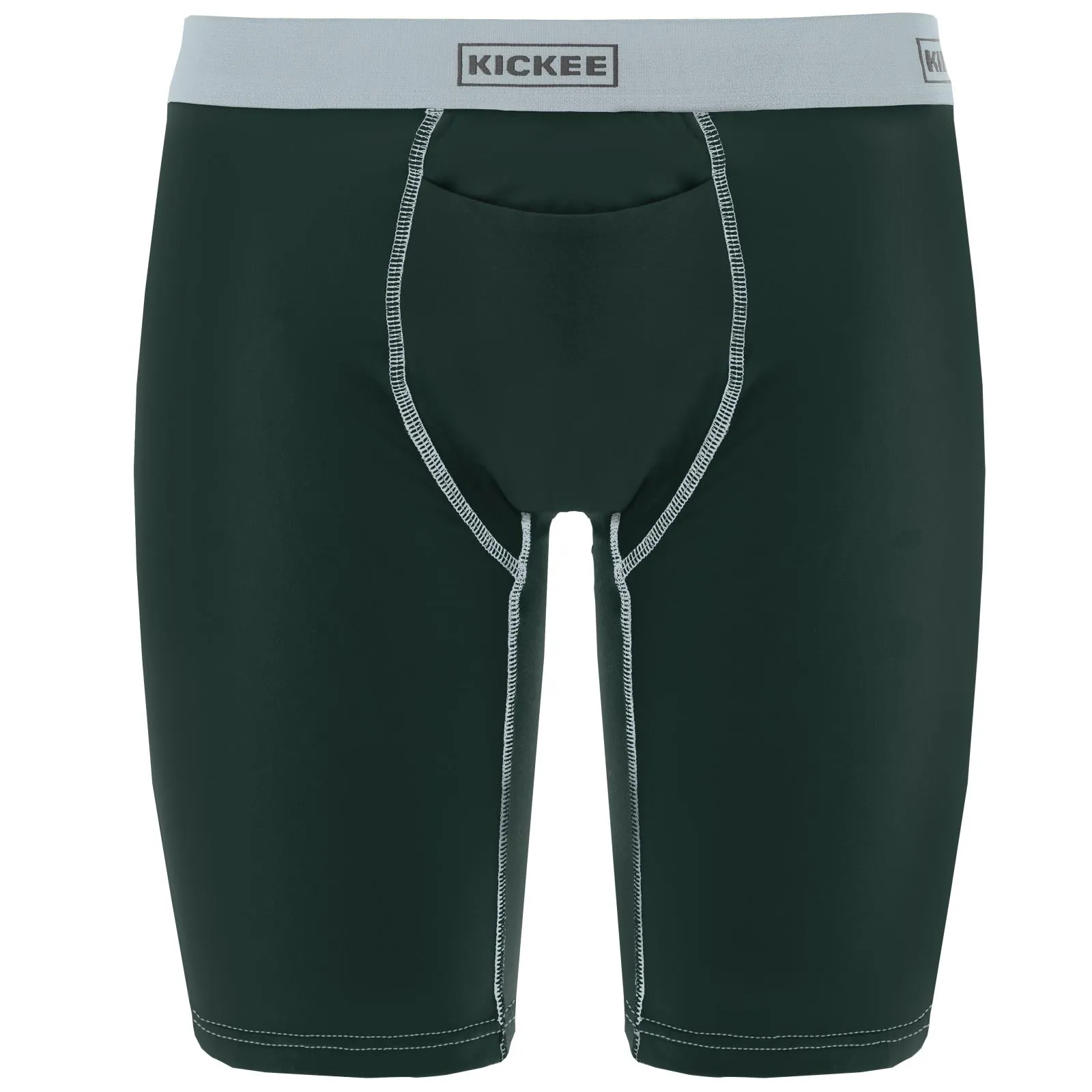 KicKee Pants Solid Long Men's Boxer Brief w/Top Fly