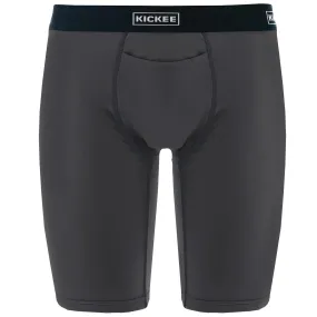 KicKee Pants Solid Long Men's Boxer Brief w/Top Fly