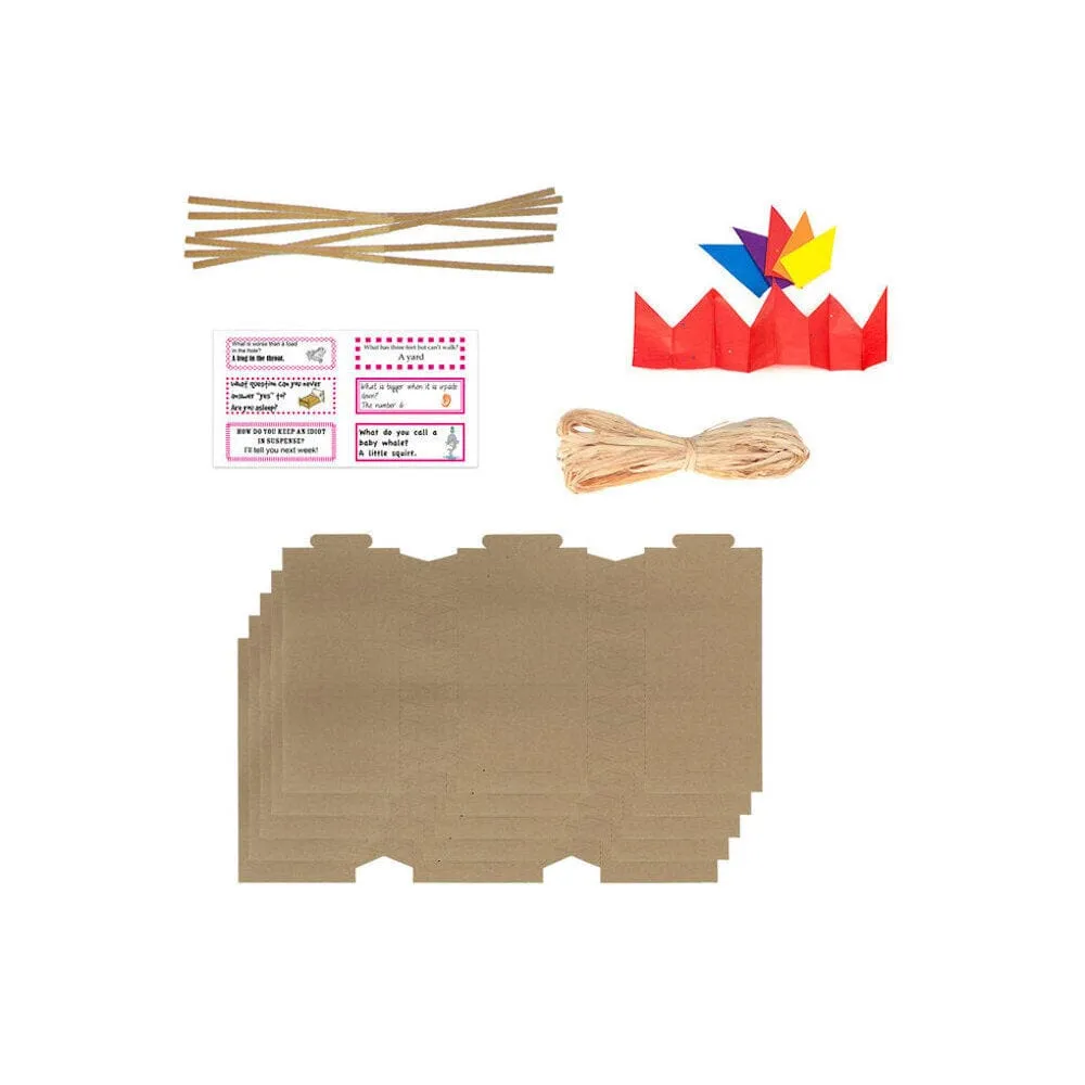 Kraft Brown Christmas Cracker Making Kit (6)