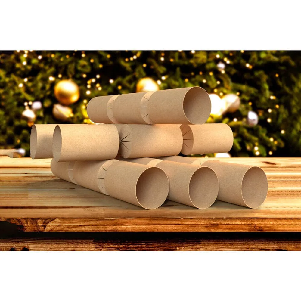 Kraft Brown Christmas Cracker Making Kit (6)