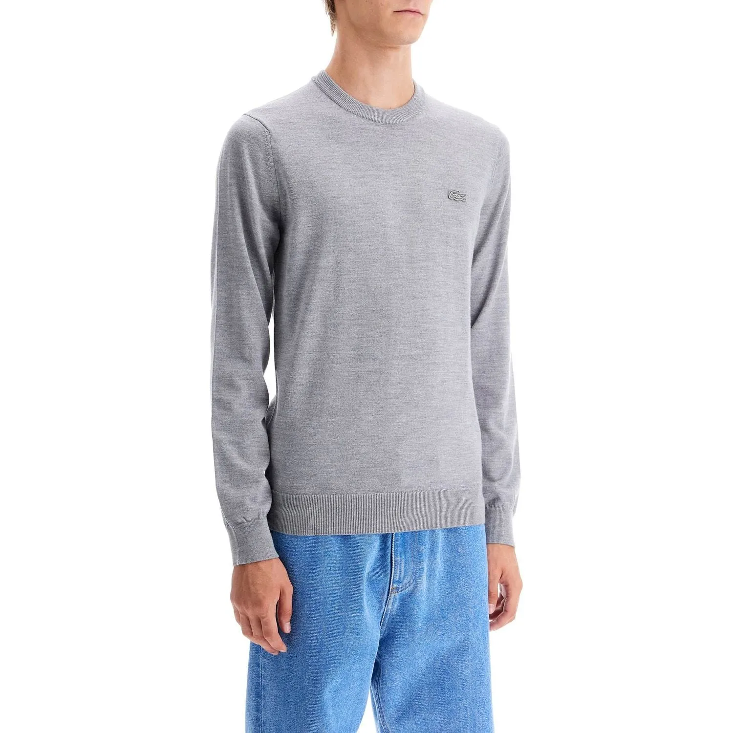 Lacoste wool crewneck pullover