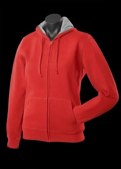 Ladies Kozi Zip Through Hoodie