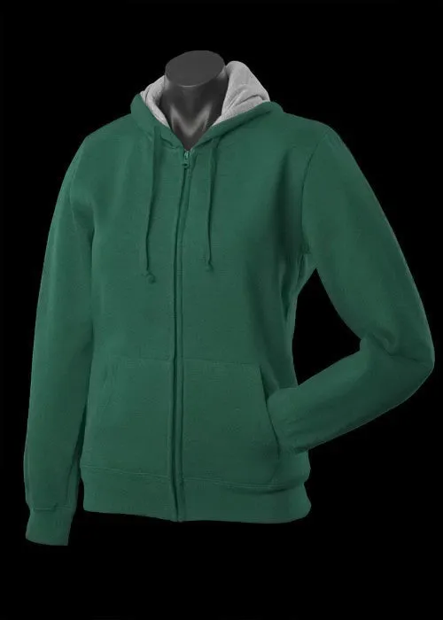 Ladies Kozi Zip Through Hoodie