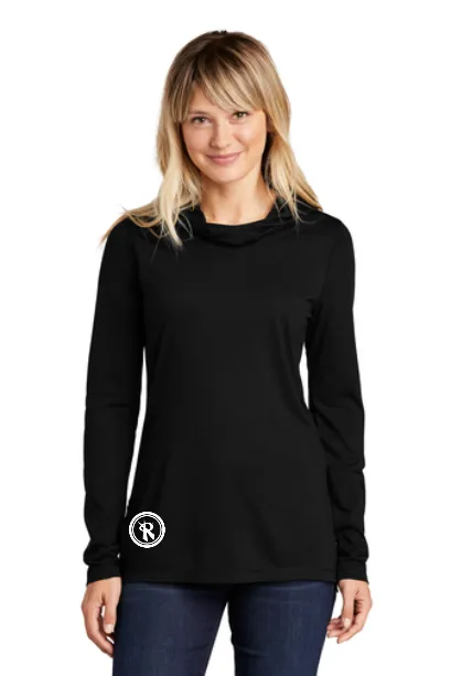 Ladies PoaiCharge Tri-Blend Wicking Long Sleeve Hoodie