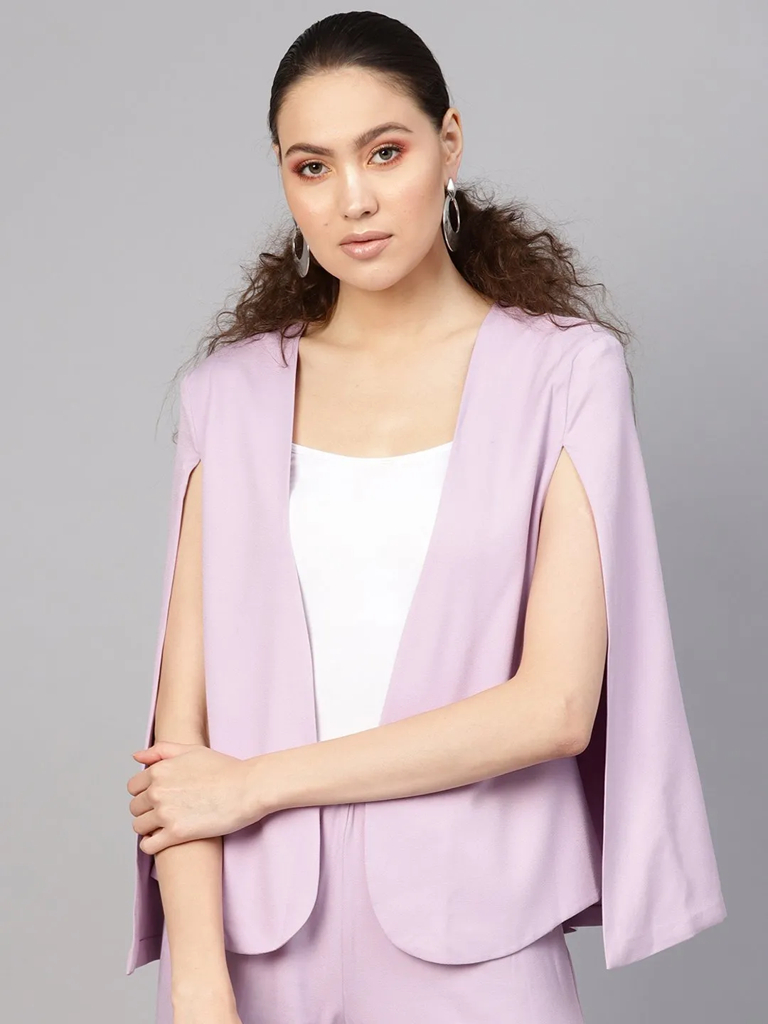 Lavender Cape Jacket