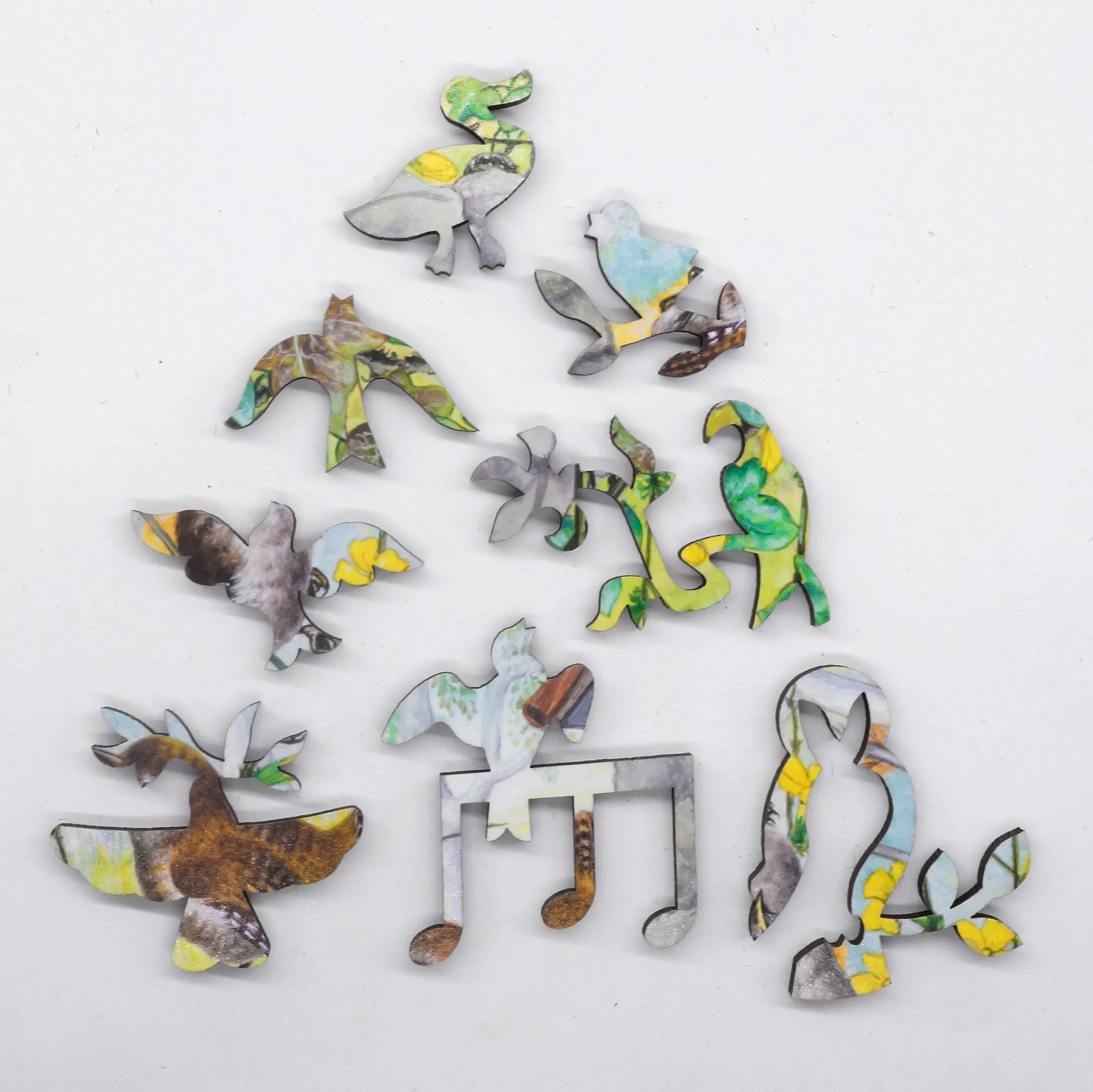 Learning to Sing (50 Piece Mini Wooden Jigsaw Puzzle)