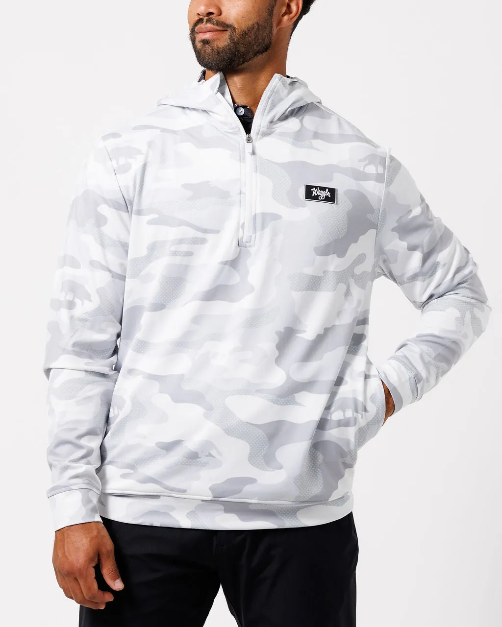 Lone Wolf Camo Zip Hoodie