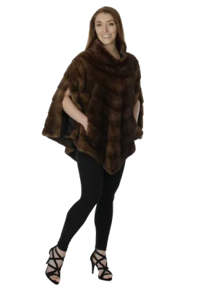 Lunaraine Mink Poncho