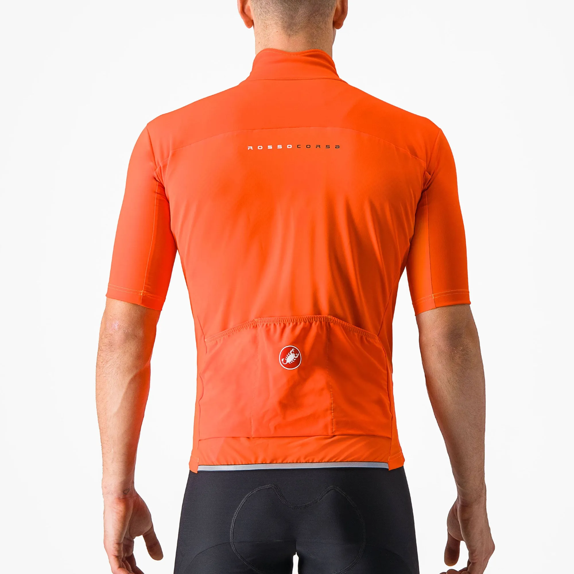 Maglia Castelli Perfetto RoS 2 Wind - Arancio scuro