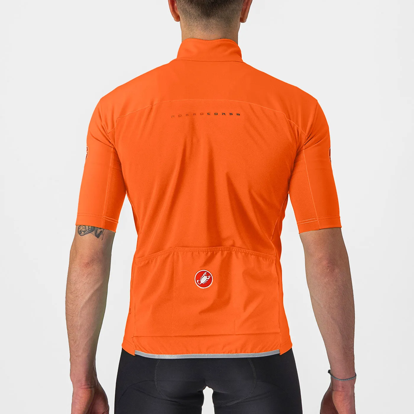 Maglia Castelli Perfetto RoS 2 Wind - Arancio