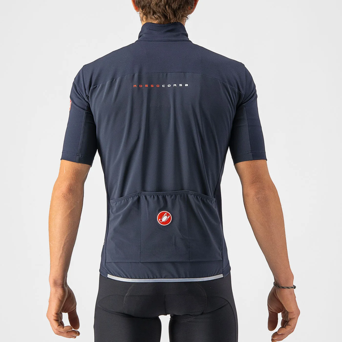 Maglia Castelli Perfetto RoS 2 Wind - Blu scuro