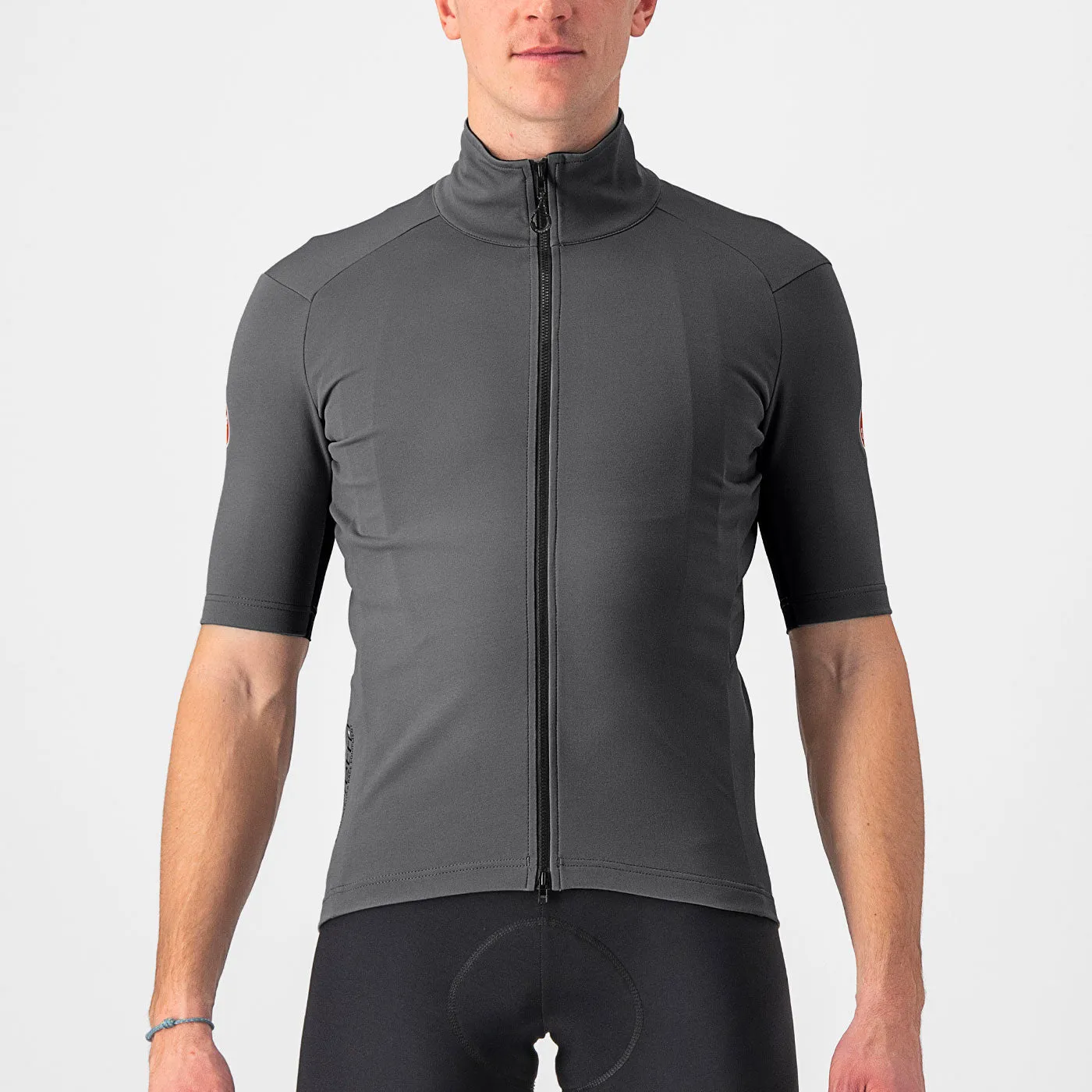 Maglia Castelli Perfetto RoS 2 Wind - Grigio scuro