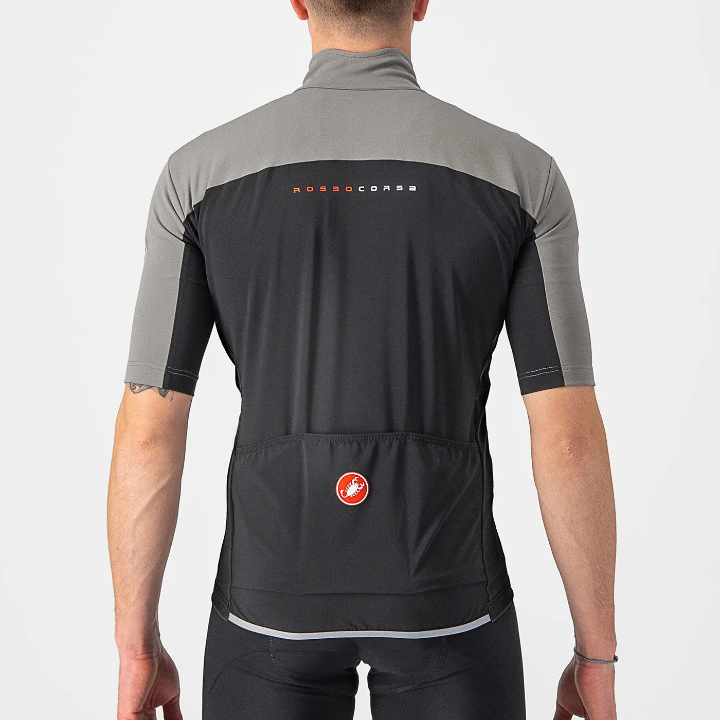 Maglia Castelli Perfetto RoS 2 Wind - Grigio