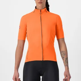 Maglia donna Castelli Perfetto RoS 2W Wind - Arancio scuro