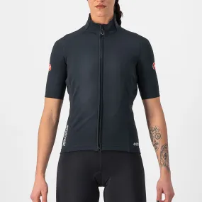 Maglia donna Castelli Perfetto RoS 2W Wind - Nero