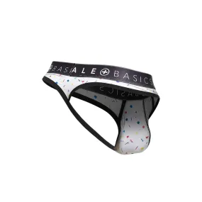 MALE BASICS SEXY POUCH THONG CONFETTI LARGE