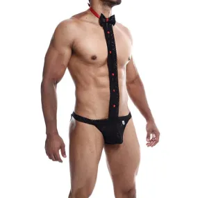 Male Basics - Tuxedo Lace Jockstrap Underwear