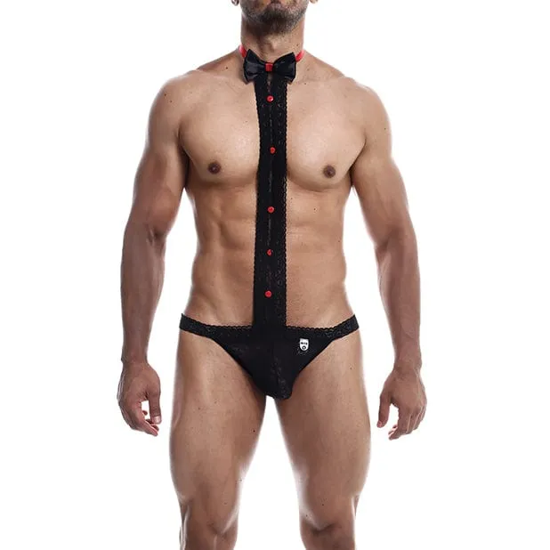 Male Basics - Tuxedo Lace Jockstrap Underwear