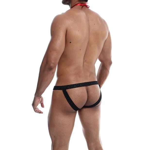 Male Basics - Tuxedo Lace Jockstrap Underwear